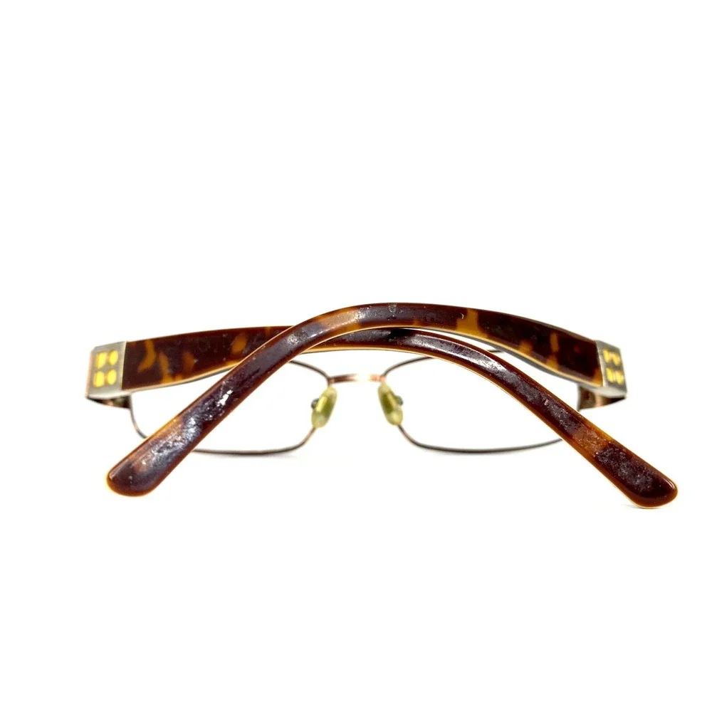 Kate Spade Gold Metal Rectangular Glasses Tortoise Temple Jordan 0DU8 51 15 130